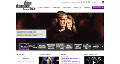 Desktop Screenshot of chicagoshakes.com